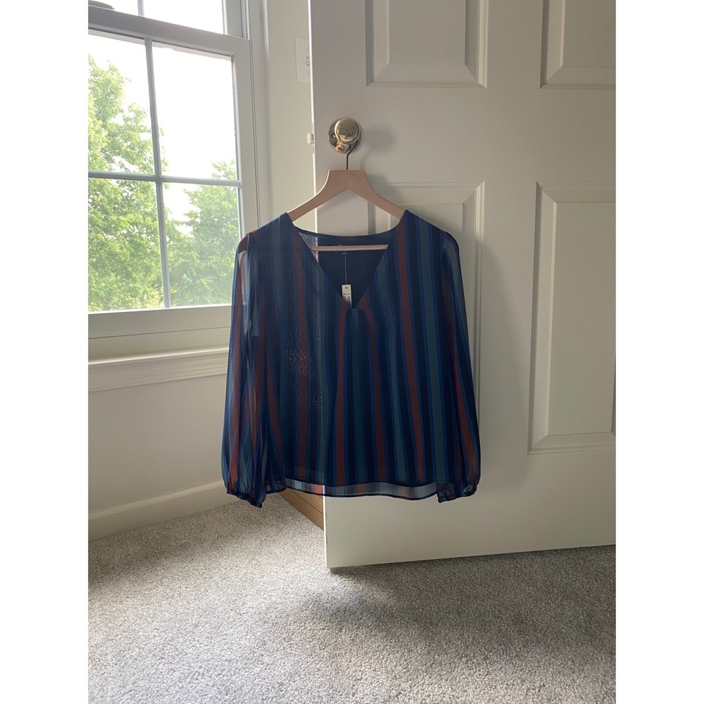 Madewell V Neck Blouse